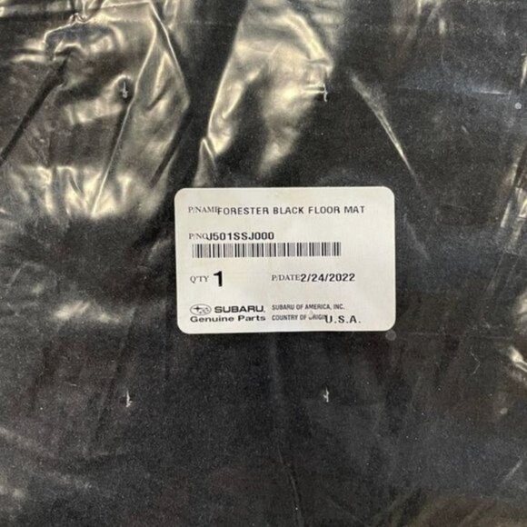 NEW 4Pk Subaru Forester 2023 Genuine Parts OEM Floor Mats - Picture 7 of 8